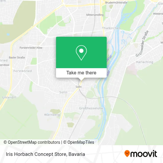 Iris Horbach Concept Store map
