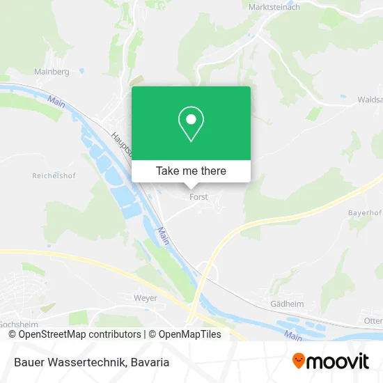 Bauer Wassertechnik map