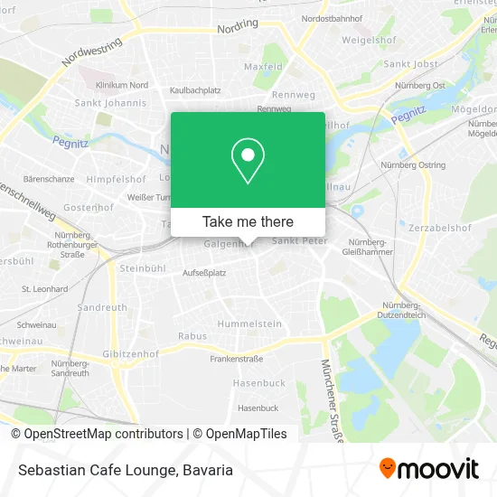 Sebastian Cafe Lounge map