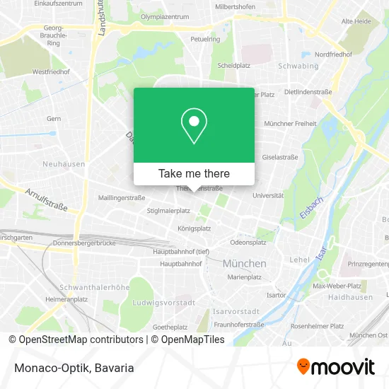 Monaco-Optik map
