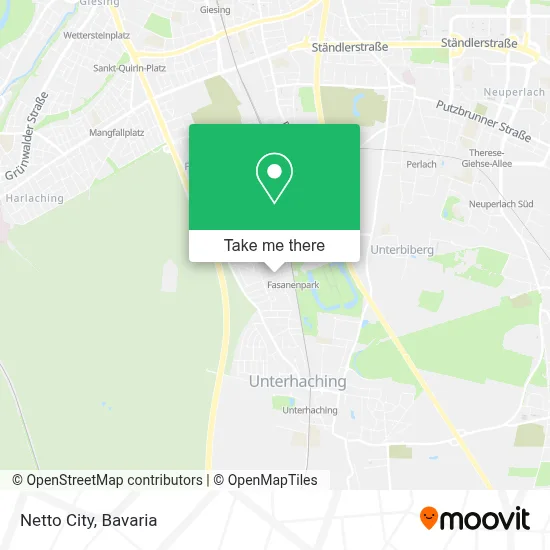Netto City map