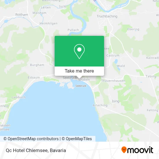 Qc Hotel Chiemsee map