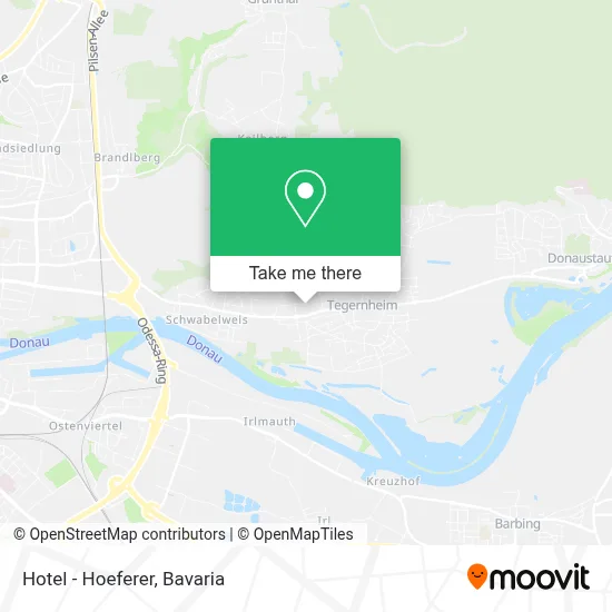 Hotel - Hoeferer map