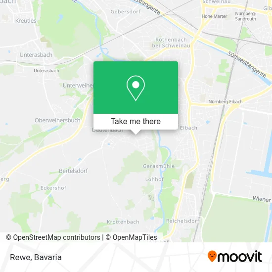 Rewe map