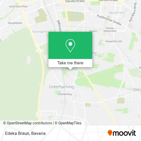 Edeka Braun map
