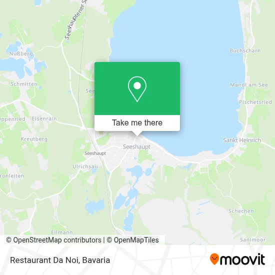Restaurant Da Noi map