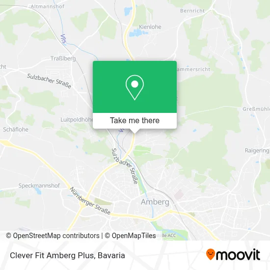 Clever Fit Amberg Plus map