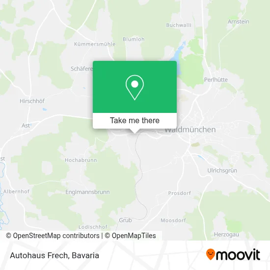 Autohaus Frech map