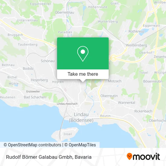 Rudolf Börner Galabau Gmbh map