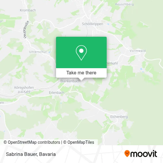 Sabrina Bauer map