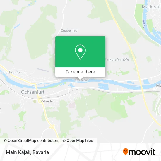 Main Kajak map