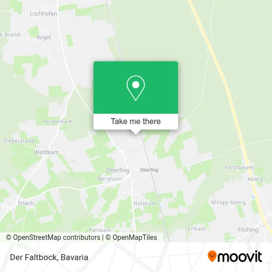 Der Faltbock map