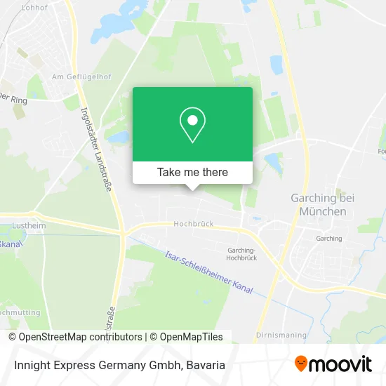 Innight Express Germany Gmbh map