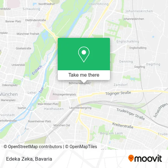 Edeka Zeka map
