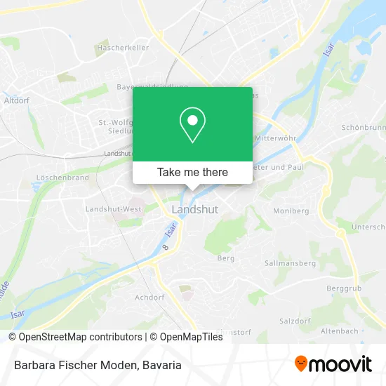 Barbara Fischer Moden map