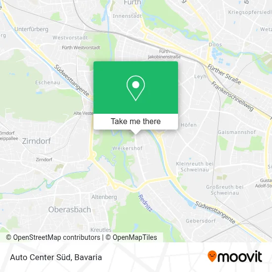 Auto Center Süd map