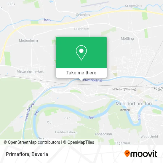 Primaflora map
