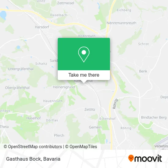 Gasthaus Bock map