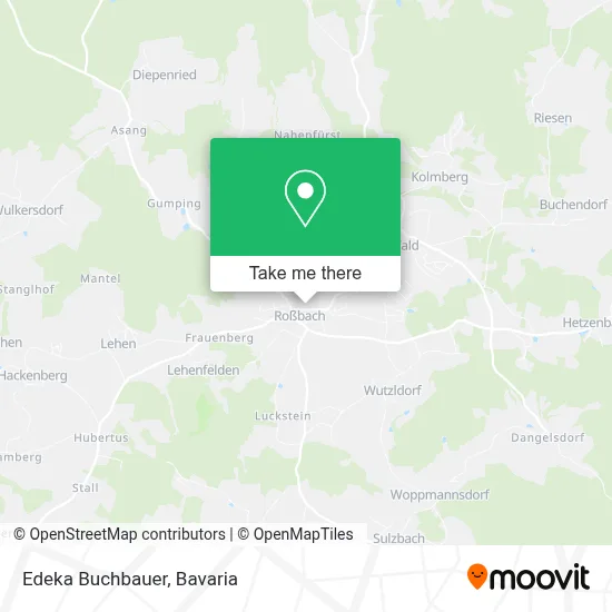 Edeka Buchbauer map