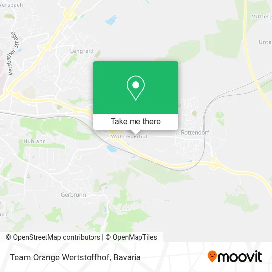 Team Orange Wertstoffhof map