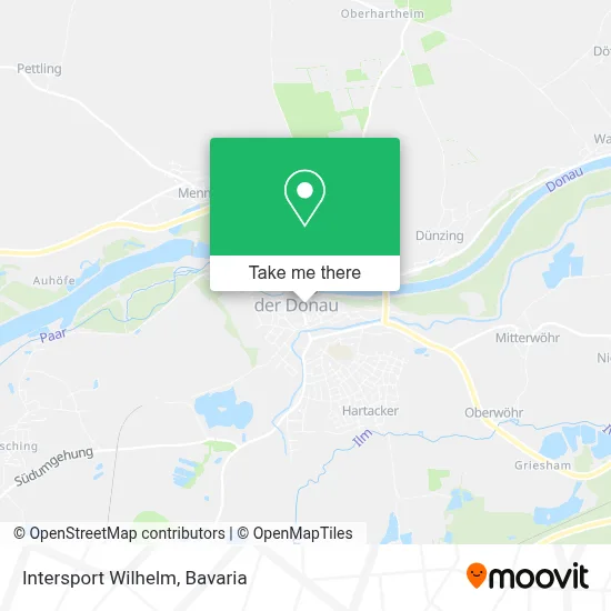 Intersport Wilhelm map
