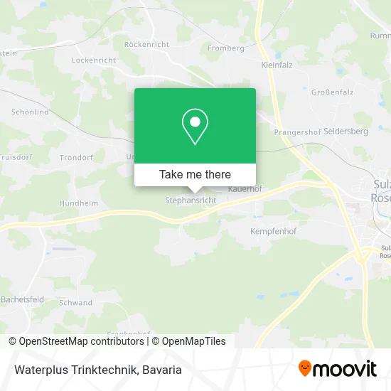 Waterplus Trinktechnik map