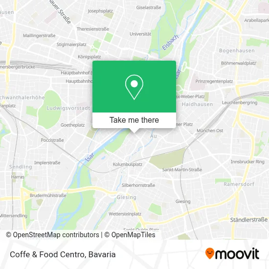 Coffe & Food Centro map