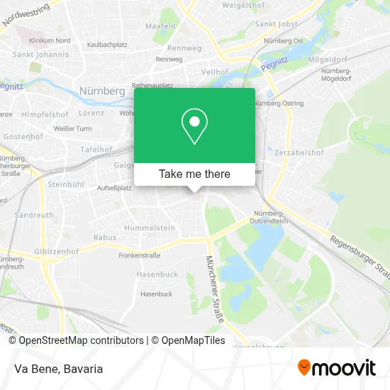 Va Bene map