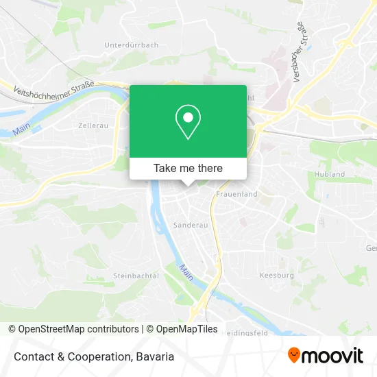 Contact & Cooperation map
