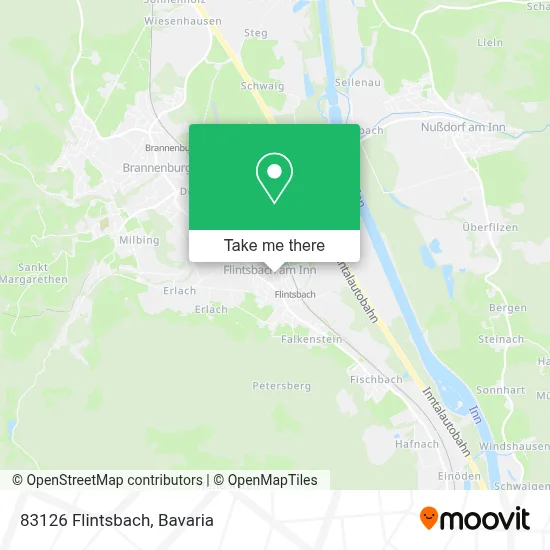 83126 Flintsbach map