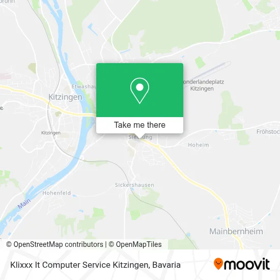 Klixxx It Computer Service Kitzingen map