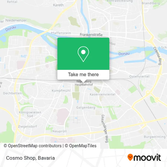 Cosmo Shop map