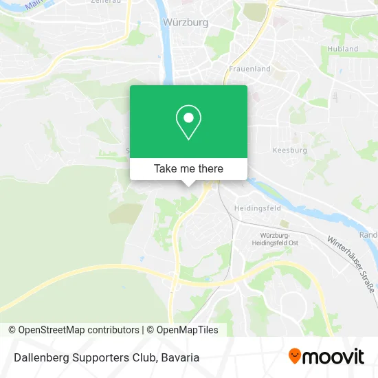 Dallenberg Supporters Club map