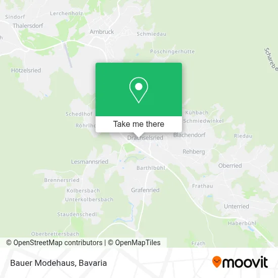 Bauer Modehaus map