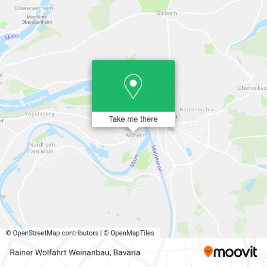 Rainer Wolfahrt Weinanbau map