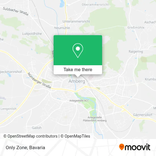 Only Zone map
