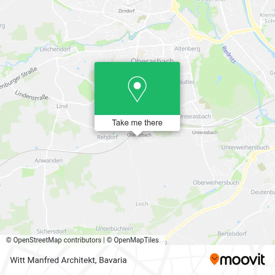 Witt Manfred Architekt map