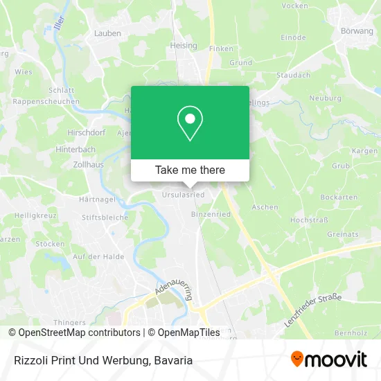 Rizzoli Print Und Werbung map