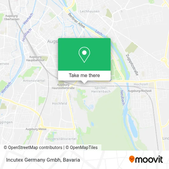 Incutex Germany Gmbh map