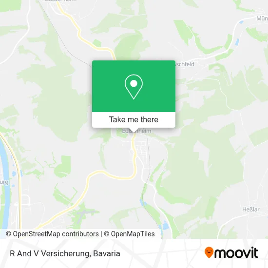 R And V Versicherung map