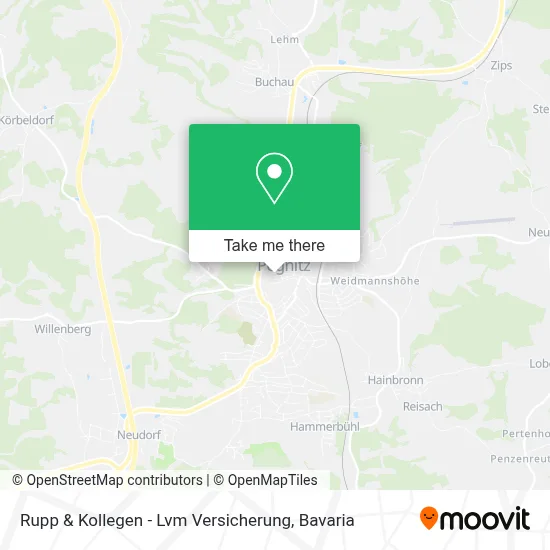 Rupp & Kollegen - Lvm Versicherung map