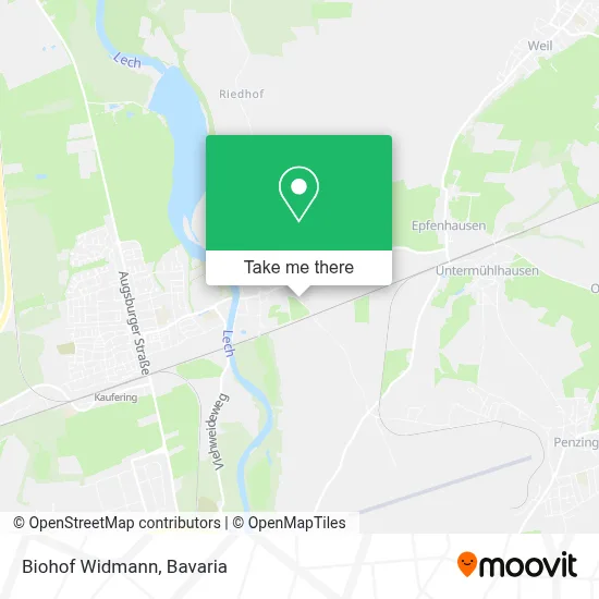 Biohof Widmann map