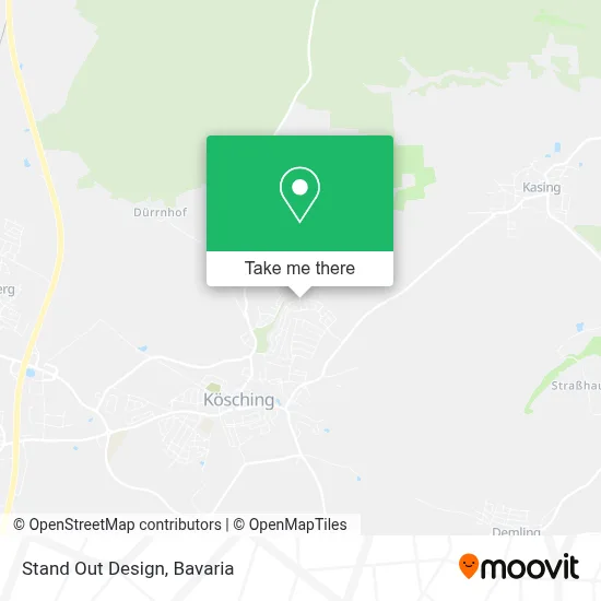 Stand Out Design map