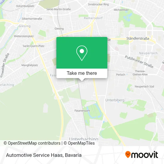 Automotive Service Haas map