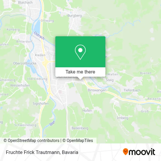 Fruchte Frick Trautmann map