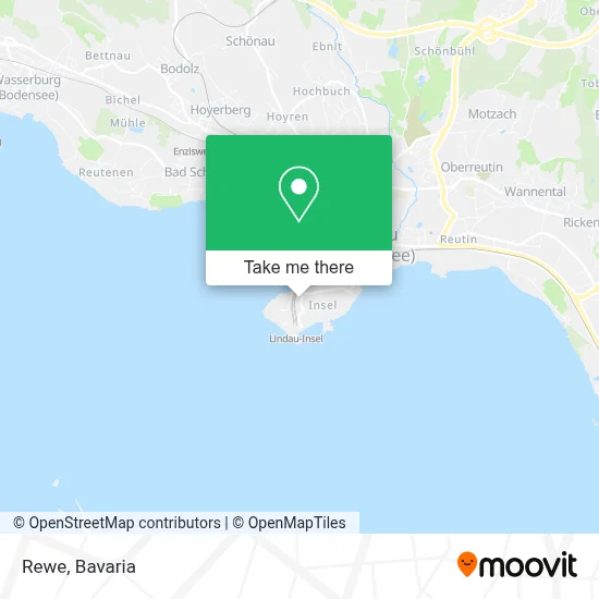Rewe map