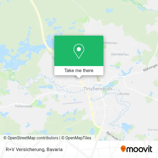 R+V Versicherung map