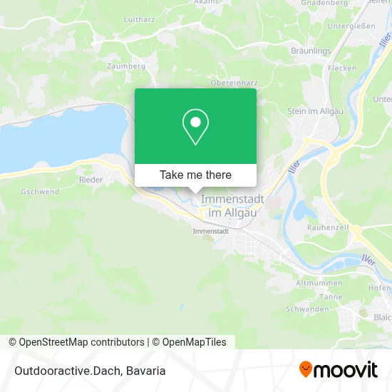 Outdooractive.Dach map