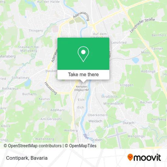 Contipark map