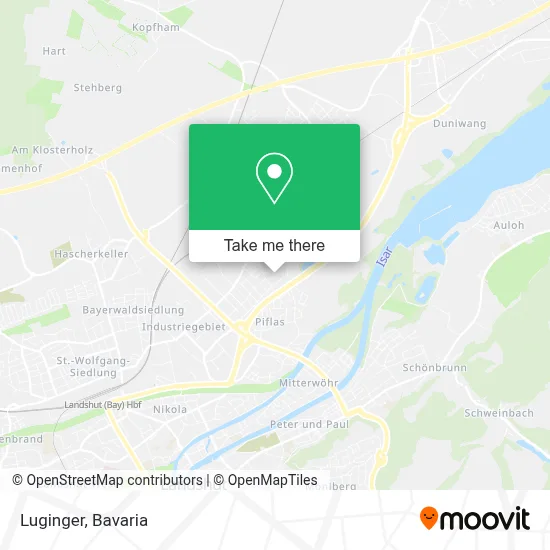 Luginger map